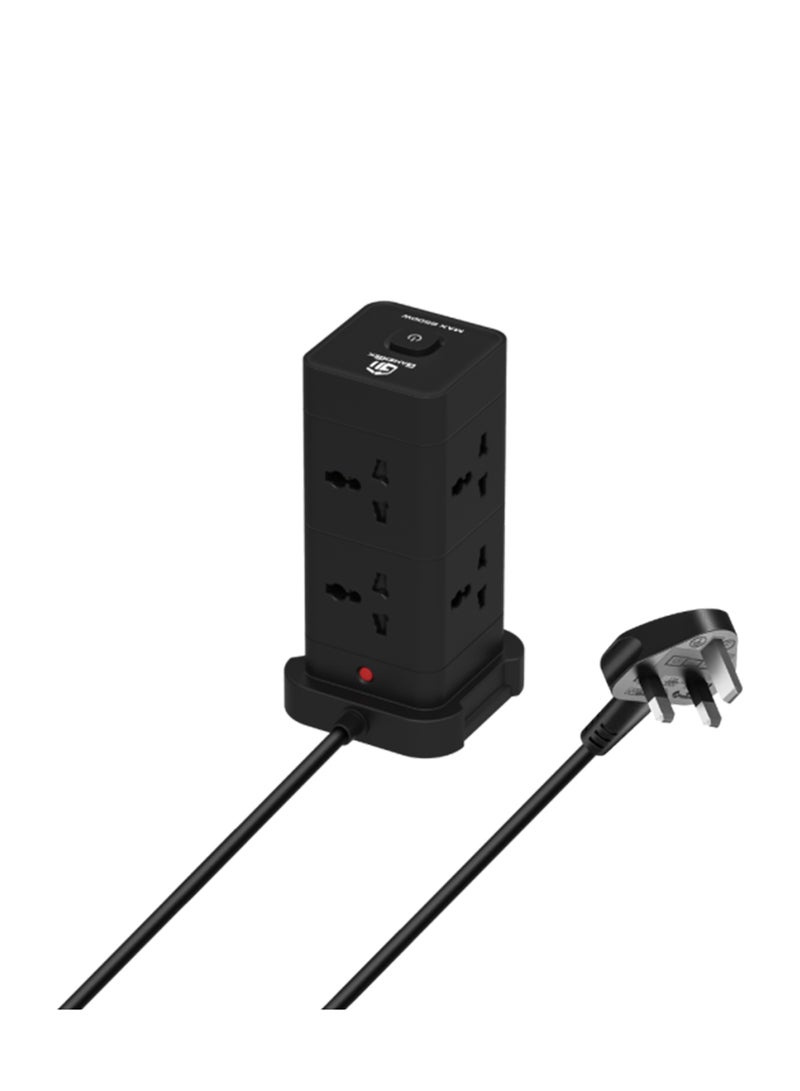 Gamertek Surge Protector 2500W - Black - Image 2