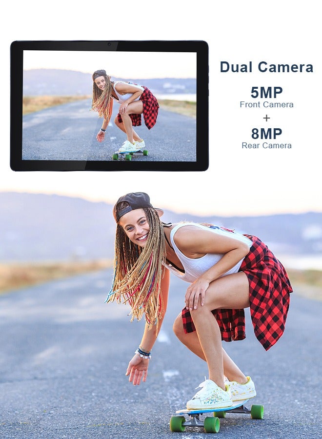 C idea 10-Inch Tablet, Android 12 Tablets PC With Play Store, Real 64GB ROM 3GB RAM 512GB Expand, HD IPS Display, Dual Camera, 6000mAh Battery, GMS Certified - Grey - Image 4