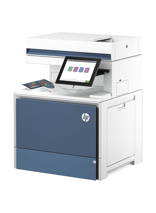 HP Color Laserjet Enterp. MFP 6800dn A4 52S. Col MF Duplex Network white - Image 4