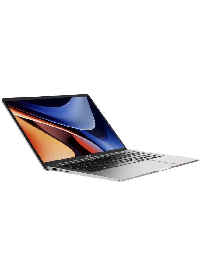Infinix INBOOK Air Laptop With 14-Inch WUXGA (1920x1200) Display, Core i5-1235U Processor/8GB RAM DDR5/512GB SSD/Windows 11 Home/Intel Iris XE Graphics/ English/Arabic Grey - Image 1