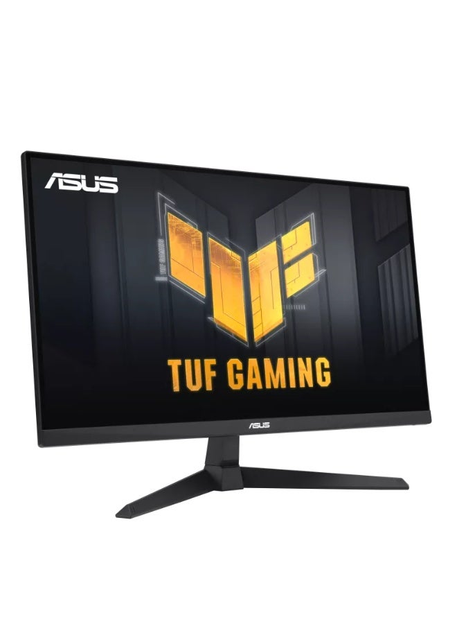 أسوس شاشة الألعاب TUF VG279QE5A بحجم 27 بوصة بدقة Full HD IPS، 146Hz OC، 1ms MPRT، تقنية التزامن التكيفية، تزامن ELMB، 125% sRGB، سطوع 300 نيت، HDMI 2.0، DisplayPort 1.2، تعزيز الظل، GamePlus، مكبرات صوت 2x 2W، قابلة للتثبيت على VESA، ضوء أزرق منخفض، خالية من الوميض، باللون الأسود | 90LM0BJ0-B01171 - Image 2