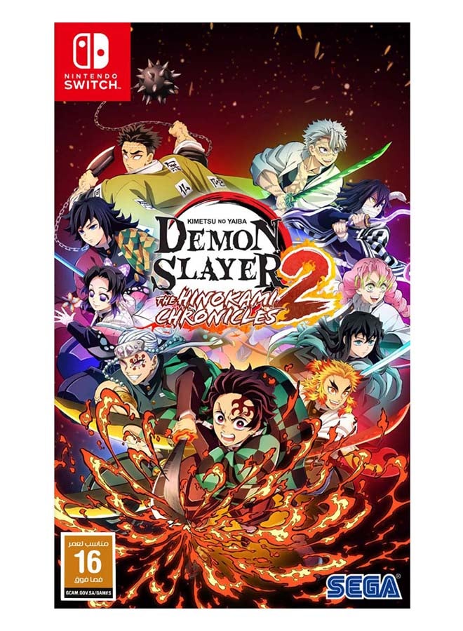 Sega Demon Slayer Kimetsu no Yaiba The Hinokami Chronicles 2 GCAM Switch - Nintendo Switch - Image 1