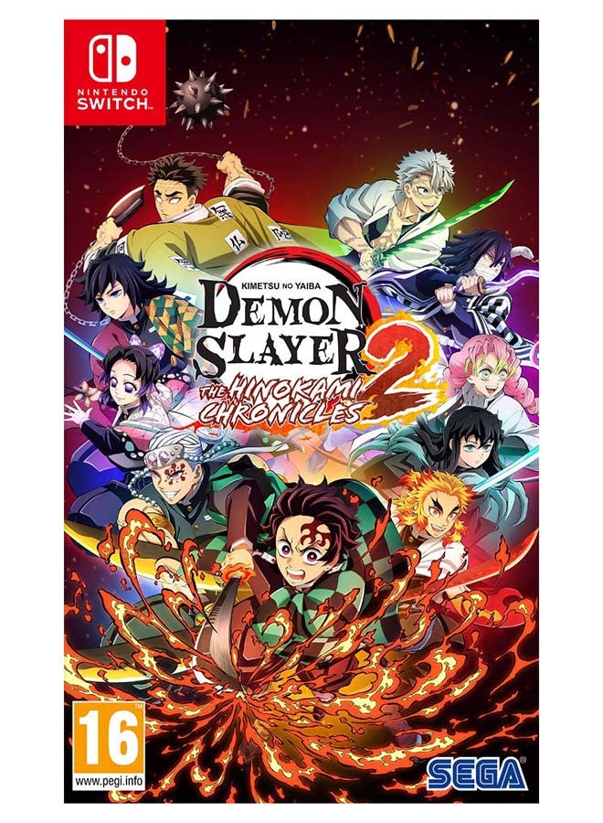 Sega Demon Slayer Kimetsu no Yaiba The Hinokami Chronicles 2 Switch - Nintendo Switch - Image 1