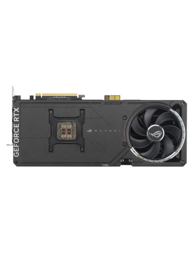 ASUS ROG Astral GeForce RTX 5090 32GB GDDR7 BTF OC Edition Graphics Card, PCIe 5.0, 2610MHz Boost, 21760 CUDA Cores, Quad-Fan Cooling, Vapor Chamber, GC-HPWR, 3.8-Slot, HDMI 2.1 ×2, DP 2.1 ×3, RGB, Dual BIOS, AI & 4K Gaming Ready | 90YV0NF0-M0NA00 black - Image 5