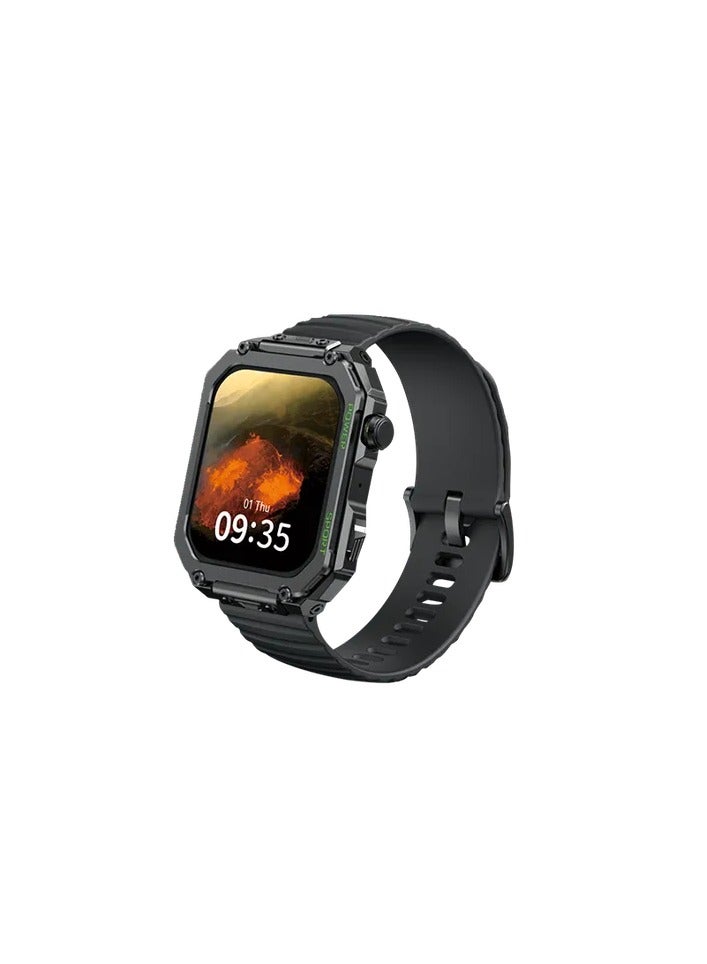 Oraimo Watch Nova V 2.01" HD Video Watch Faces SmartWatch Black - Image 1