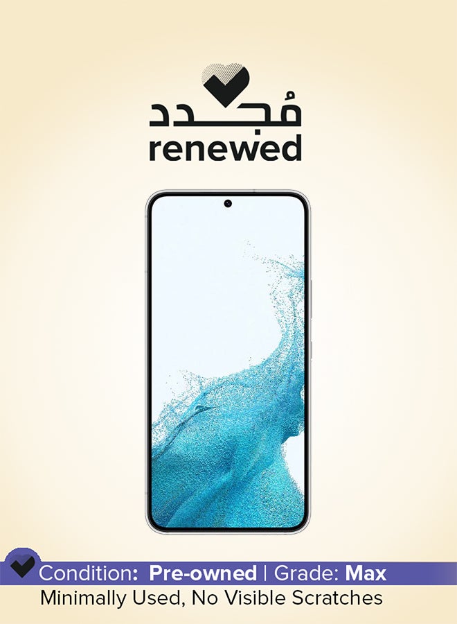 Samsung Renewed - Galaxy S22  Dual SIM Phantom White 256GB 5G - International Version - Image 1