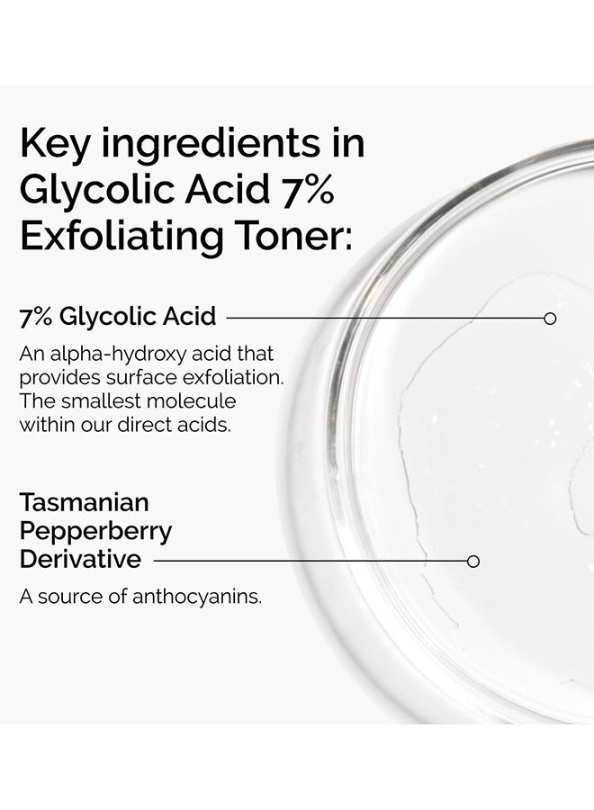 The Ordinary Glycolic Acid 7% Exfoliating Toner 240ml - Image 3