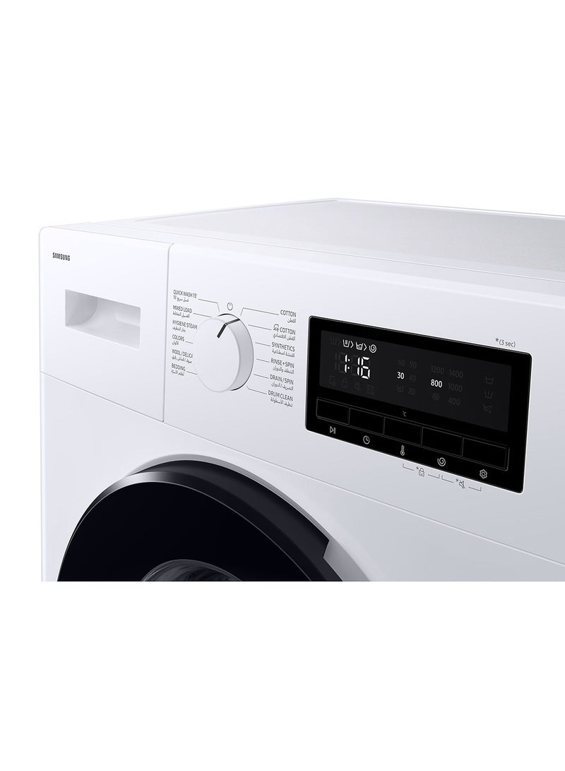Samsung New 7 Kg Front Load Washing Machine With Quick Wash 15, DIT Motor, Fault Check Indicator, Delay End, Child lock, UAE Version 7 kg WW70FG3M05AWGU White - Image 4