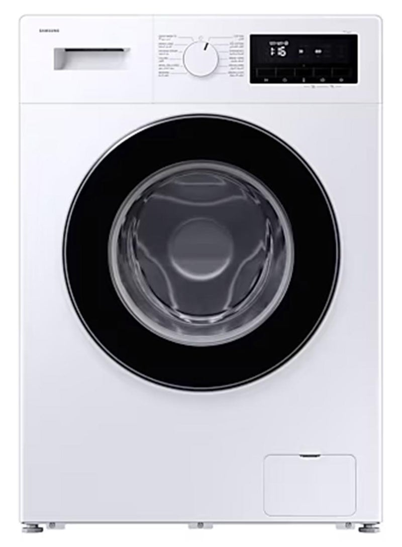 سامسونج غسالة ملابس أمامية جديدة سعة 7 كجم مع غسيل سريع 15، محرك DIT، مؤشر فحص الأعطال، تأخير النهاية، قفل الأطفال، نسخة الإمارات - Image 1