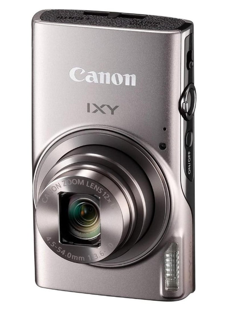 Canon Compact Digital Camera IXY 650  (Silver) - Image 1