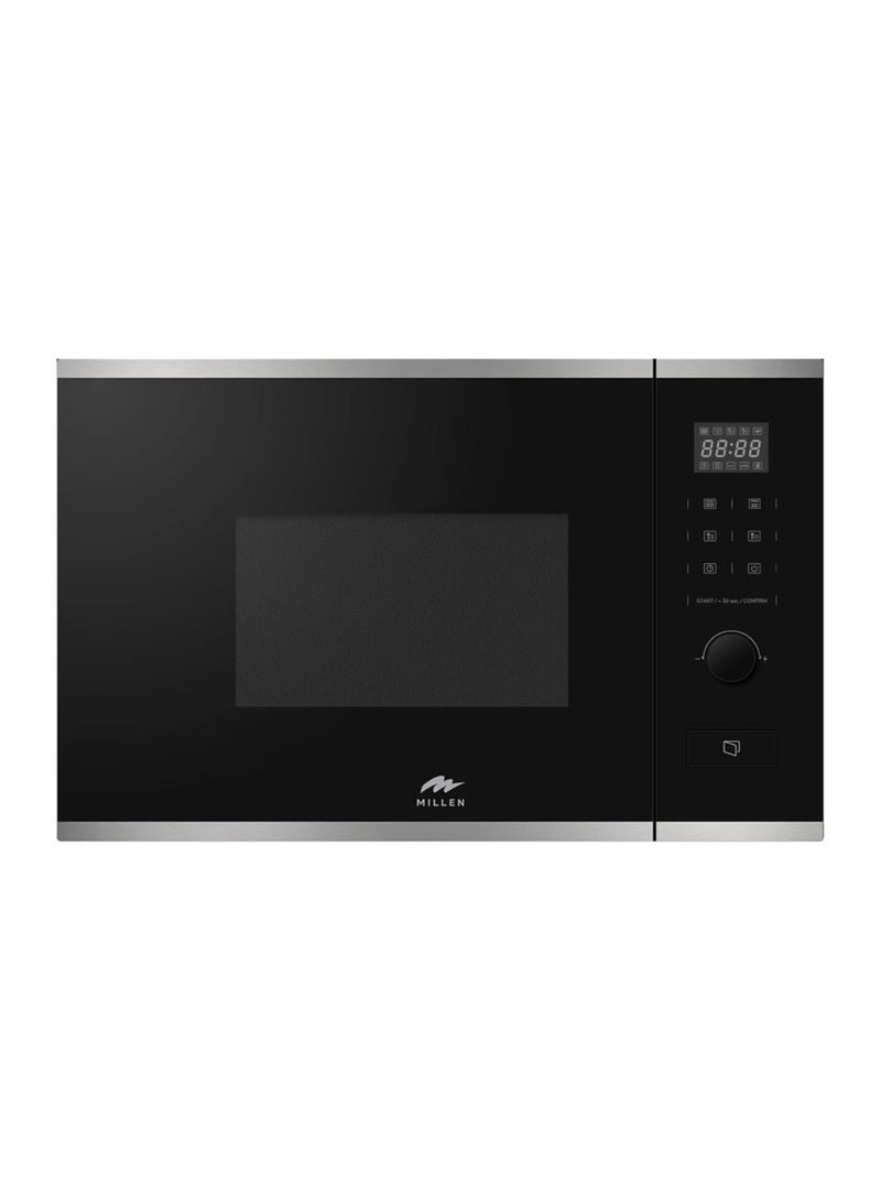 MILLEN MILLEN Microwave Oven, 20L, 3 Y Warranty, Glass Finish, Touchscreen & Knob Controls, 800W Microwave Power, 1000W Grill Power, 8 Automatic Programs, MBW 381 IX 20 L 800 W MBW 381 IX Black and Stainless steel  - Image 2