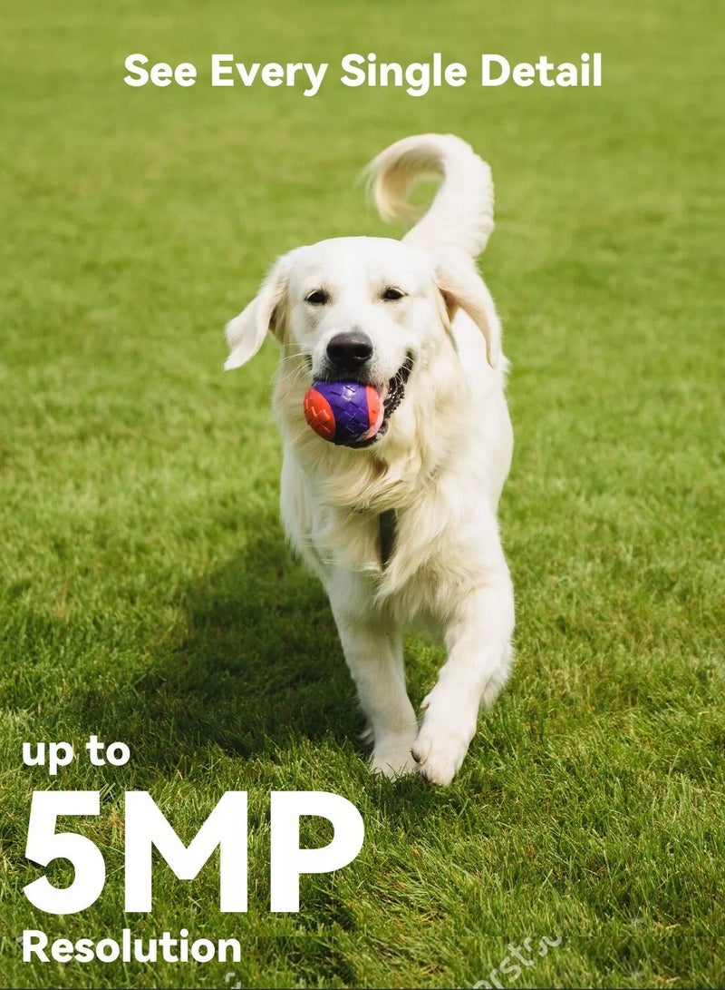 IMOU Cruiser Dual Lens 10MP 3K Outdoor WiFi Surveillance Camera, Resolution (5MP fixed lens and 5MP PT lens), Color Night Vision up to 30m, AI Person/Vehicle Detection, Automatic PT Tracking, Two-Way Audio, IP66 (IPC-S7XEN-10M0WED) - Image 5