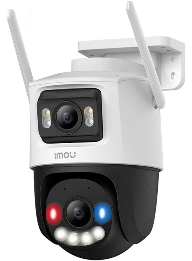 ايمو Cruiser Dual Lens 6MP 3K Outdoor WiFi Surveillance Camera, Resolution (3MP fixed lens and 3MP PT lens), Color Night Vision up to 30m, AI Person/Vehicle Detection, Automatic PT Tracking, Two-Way Audio, IP66 (IPC-S7XEN-6M0WED) - Image 3