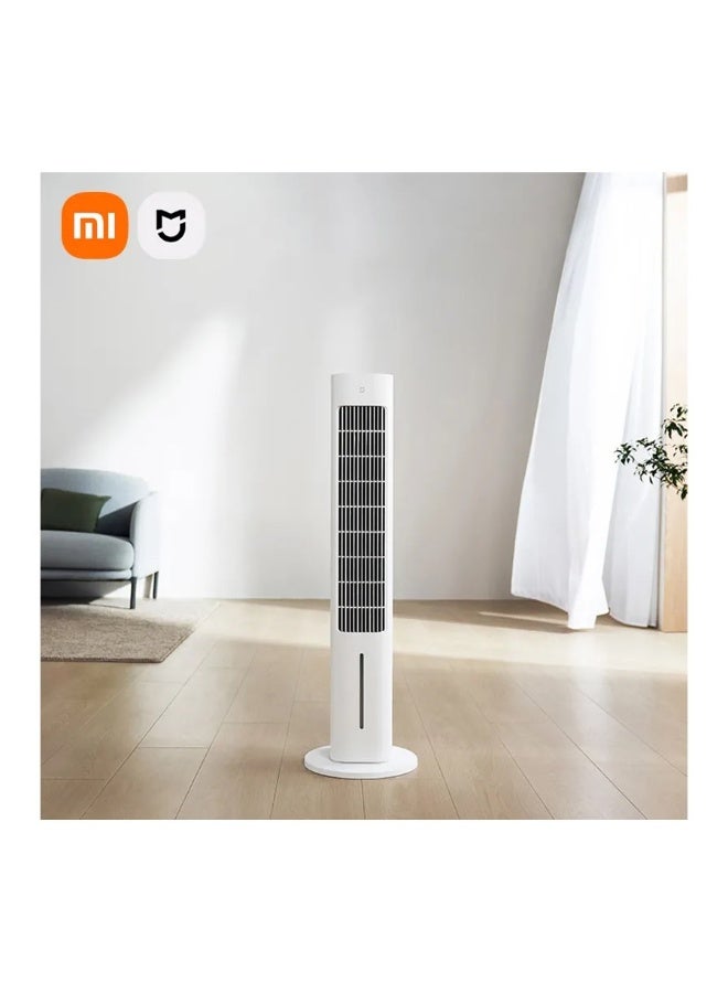 شاومي XIAOMI MIJIA Smart Evaporative Cooling Fan Cooler High Wind Speed Quick Cood Low Noise Antibacterial Portable Air Conditioner CN White - Image 1