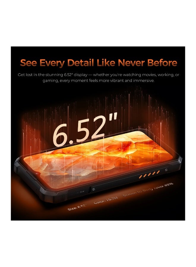 أوكيتل هاتف Oukitel WP53 Pro 5G المتين بشاشة 6.52'' FHD+ وبطارية كبيرة 11000mAh وكاميرا 50MP بنظام Android 15 (8GB+512GB NFC) - Image 2