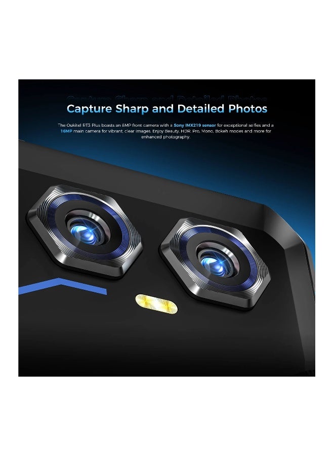 أوكيتل تابلت أوكيتيل آر تي 3 بلس 4 جي القوي 8 بوصة 11000 مللي أمبير بطارية كبيرة 16 ميجابكسل كاميرا أندرويد 15 (6 جيجابايت + 128 جيجابايت NFC) - أزرق - Image 3