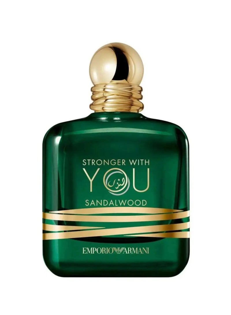 امبوريو ارماني Stronger With You Sandalwood EDP 100ml - Image 3