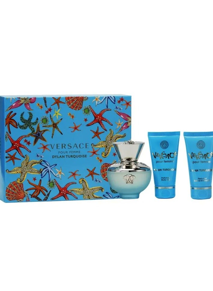 VERSACE Pour Femme Dylan Turquoise EDT Set 50ml 