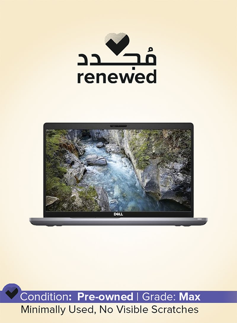ديل Renewed - Precision 3551 Laptop With 15.6-Inch Full HD Display,Intel Core i5-10400H Processor/Quad Core/10th Gen/16GB RAM/512GB SSD/Intel UHD Graphics/Windows 10 Pro English Silver - Image 1