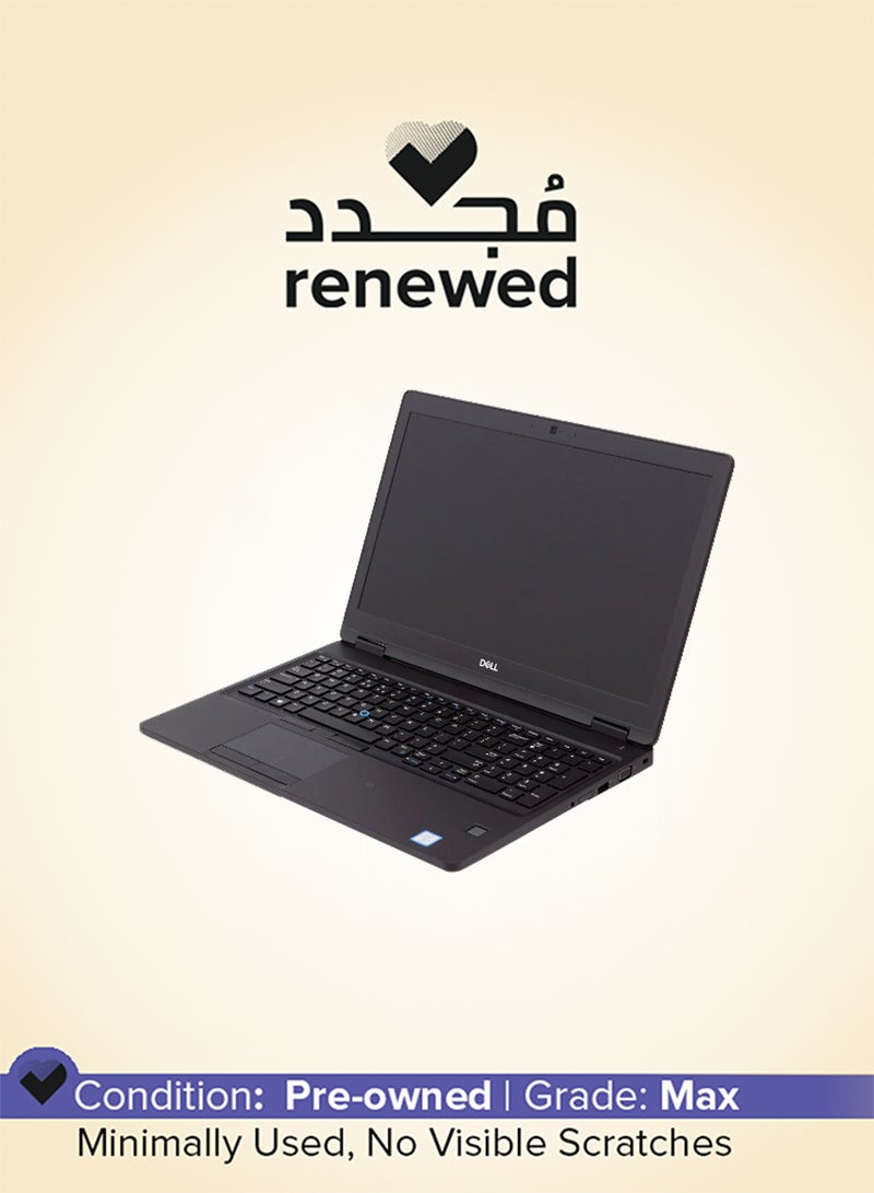 ديل Renewed - Latitude 5591 Laptop With 15.6-Inch HD Display,Intel Core i7-8850H Processor/Hexa Core/8th Gen/16GB RAM/512GB SSD/‎GeForce MX130 Graphics/Windows 10 Pro English Black - Image 1