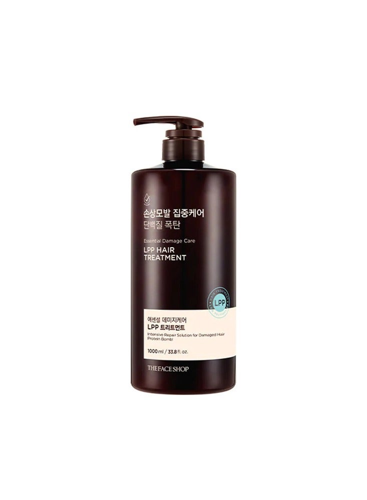 THE FACE SHOP Essential Damage Care Lpp Hair Treatment brown 1000ml