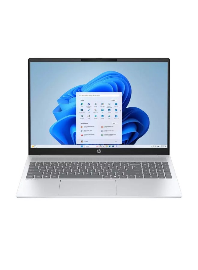 HP OmniBook 5 Flip x360 Laptop With 14 Inch WUXGA (1920x1200) Display, Core i3-100U Processor/8GB RAM DDR5/512GB SSD/ English/Arabic Glacier Silver - Image 2