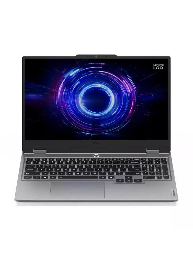 Lenovo LOQ 15IRX10  Gaming Laptop With 15.6 Inch Full HD(1920X1080) Display 144Hz,Intel Core i7-14700HX Processor/24GB RAM DDR5/1TB SSD/8GB Nvidia GeForce RTX 5050 Graphics/Windows 11/ English/Arabic Luna Grey - Image 1