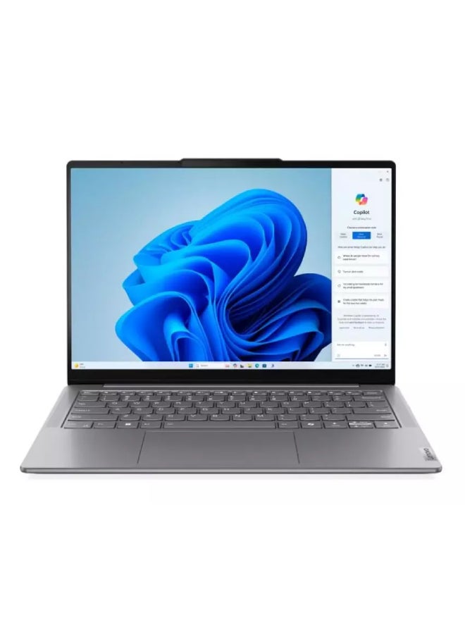 Lenovo Yoga Slim 7 14IMH9 Laptop With 14 Inch OLED Display 60Hz, Core Ultra 7-155H Processor/16GB RAM DDR5/512GB SSD/Window 11/ English/Arabic Luna Grey - Image 1
