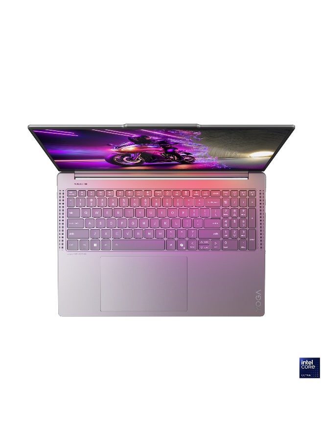 لينوفو Yoga Pro 9 16IAH10 Laptop With 16 Inch Touch OLED Display 120Hz, Intel Core Ultra 9-285H Processor/32GB RAM DDR5/1TB SSD/8GB Nvidia GeForce RTX 5060 Graphics/Windows 11/ English/Arabic Luna Grey - Image 3