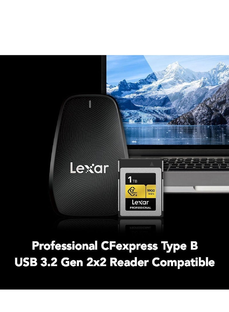 Lexar 1TB Professional CFexpress Type B Memory Card GOLD Series, Up To 1900MB/s 1 TB - Image 2