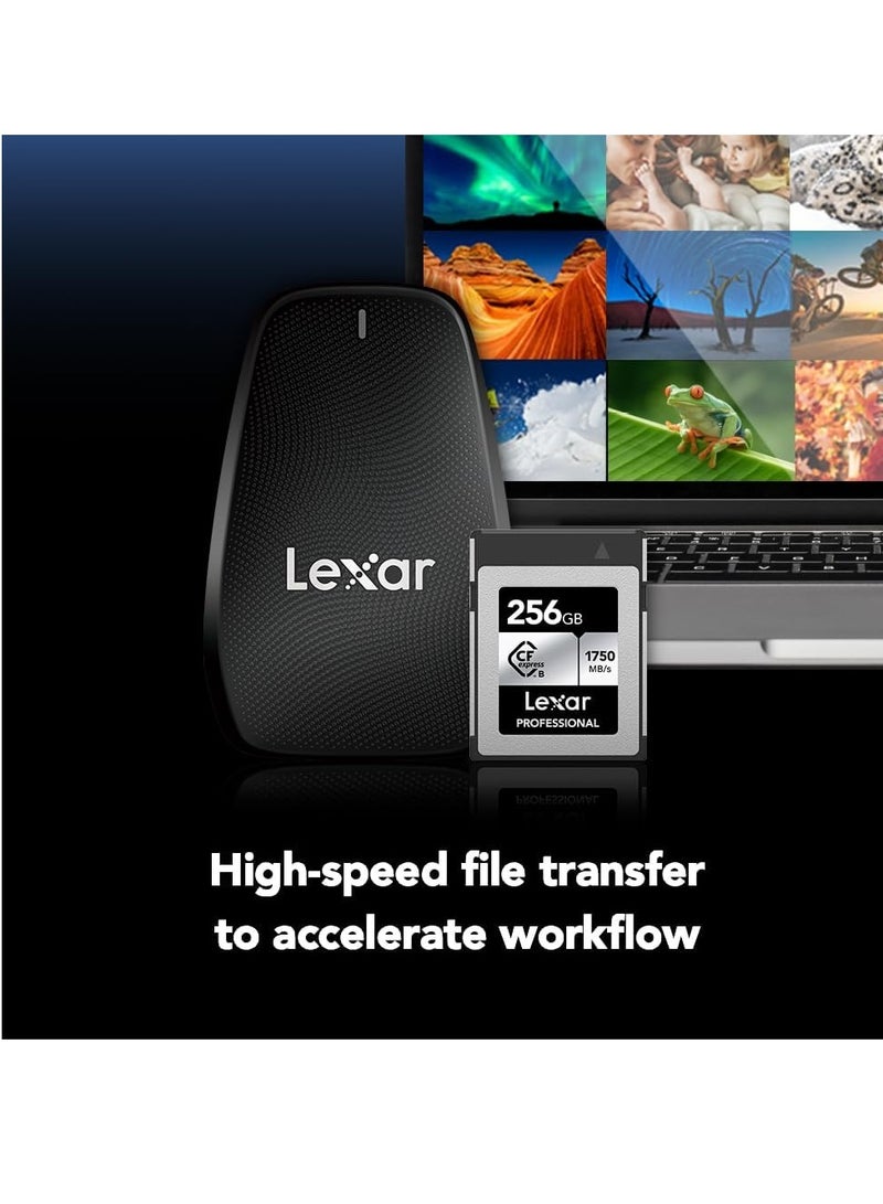 Lexar 256GB Professional CFexpress Type B Silver Series Memory Card - Image 3