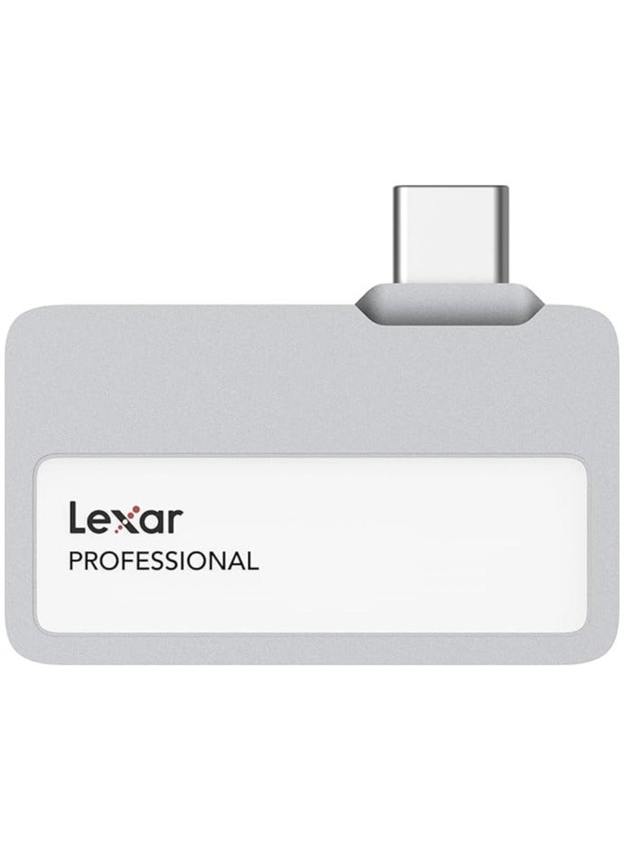 Lexar Professional Go Portable SSD, Supports Apple ProRes, Up to 1050MB/s Read & 1000MB/s Write, USB 3.2 Gen 2, Rugged, Compatible with iPhone 15 Series, Smartphones, PC & Mac (LSL400X002T-RNSNU) 2 TB - Image 4
