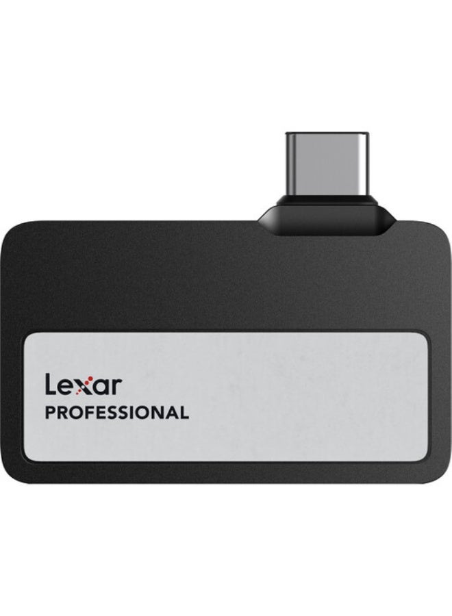 Lexar Professional Go USB 3.2 Gen 2 Portable SSD (Black) 2 TB - Image 1
