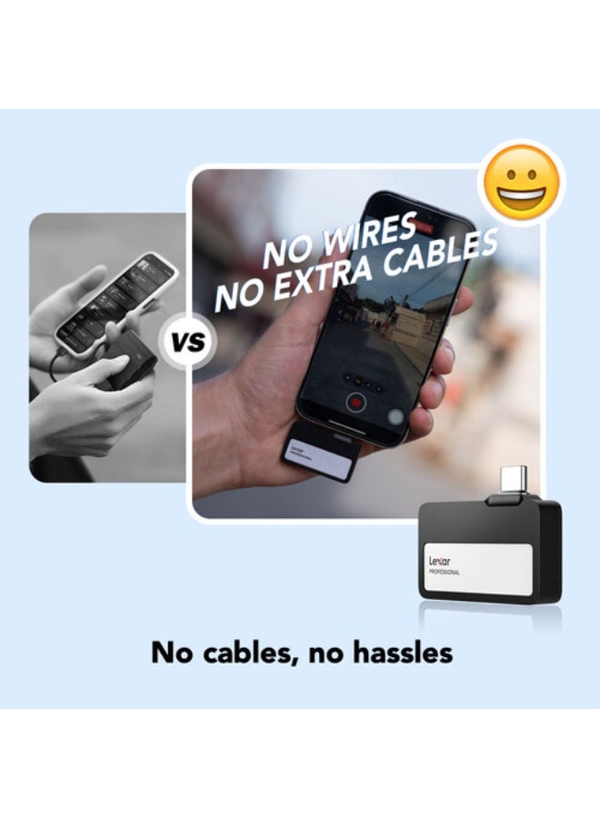 Lexar Professional Go USB 3.2 Gen 2 Portable SSD (Black) 2 TB - Image 5