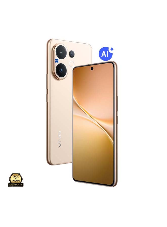 vivo V60 AI Dual SIM 5G Desert Gold 12GB RAM 512GB - Middle East Version