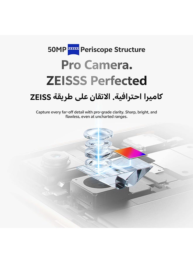 فيفو V60 AI ثنائي الشريحة 5G رمادي ضبابي 12GB RAM 512GB مع هدايا حصرية - سماعات أذن برو، ساعة ذكية، شاحن 90W وضمان 24 شهر + 1 سنة استبدال الشاشة - نسخة الشرق الأوسط - Image 3