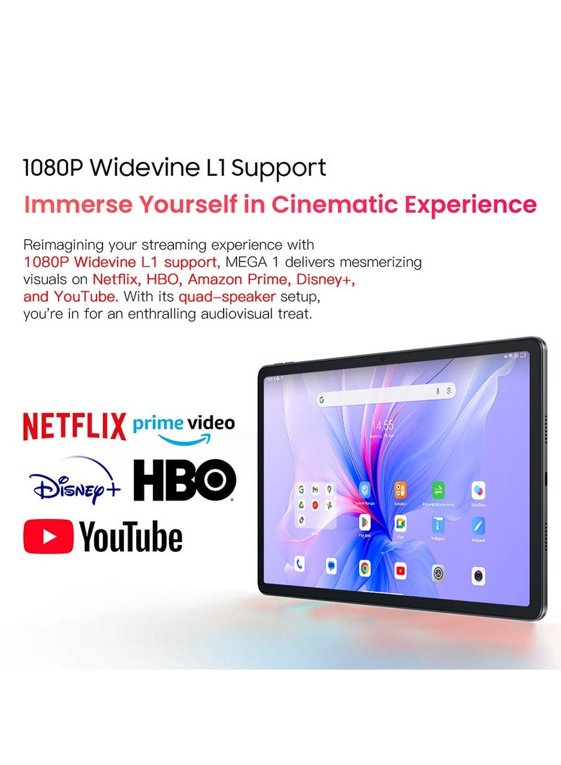 Blackview MEGA 1 Tablet 11.5 inch 2.4K 120Hz Display 12GB 256GB 8800mAh 50MP+13MP Camera 33W Fast Charging Pad - Image 5