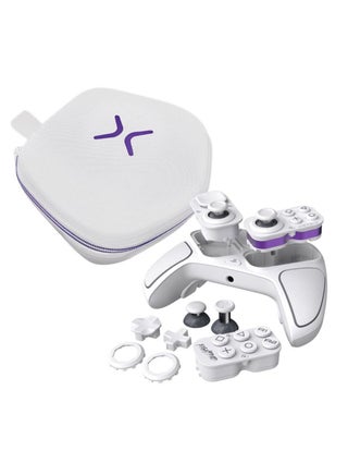 Turtle Beach Victrix Pro BFG Reloaded Wireless Gaming Controller Official Licensed for PS5,PS4 & PC, Bluetooth, Fightpad Module, Hall-Effect Sticks/Triggers, Customizable Controls - White - view 4