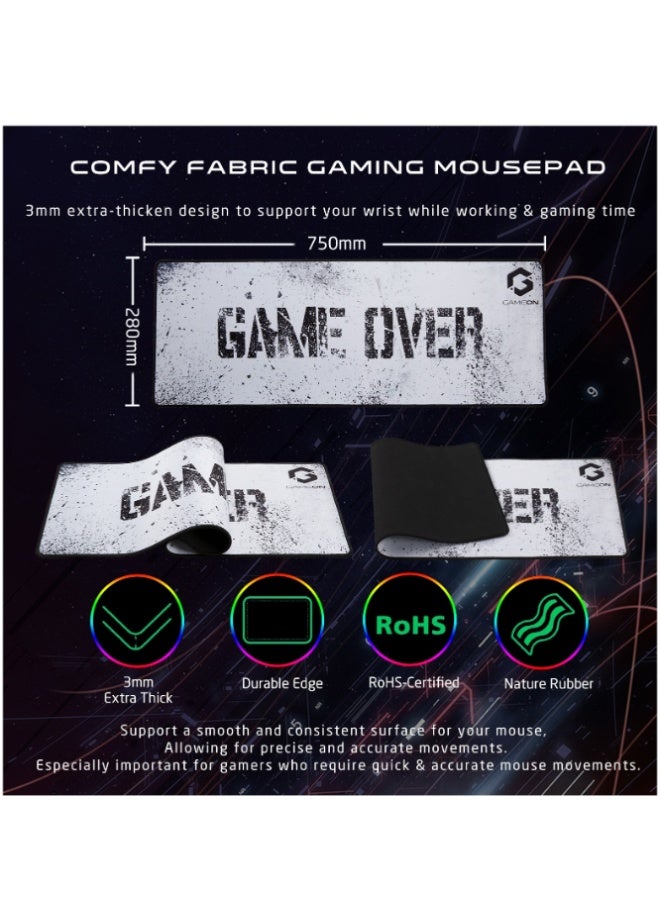 GAMEON Renewed - VIPER XA All In One Artic Series Gaming Bundle Mechanical Keyboard Headset Mouse And Mousepad White - Image 1