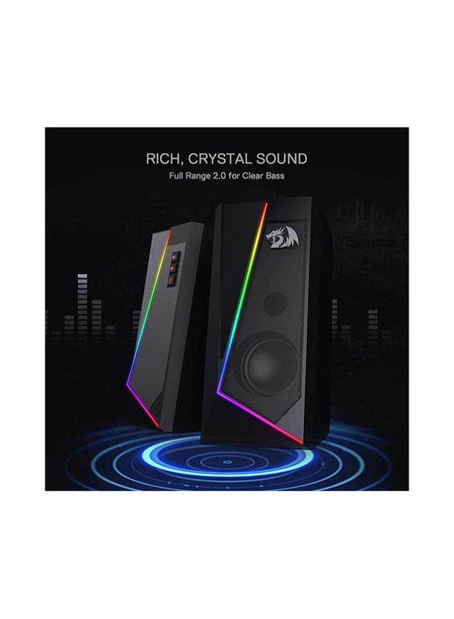 ريدراجون مجددة - مكبرات صوت سطح المكتب GS520 RGB - Image 5