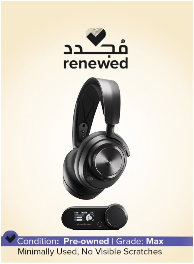 ستيل سيريز مجدد - سماعة ألعاب لاسلكية Arctis Nova Pro X متعددة الأنظمة - Image 1