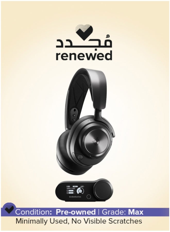 ستيل سيريز مجدد - سماعة ألعاب لاسلكية عالية الدقة Arctis Nova Pro - Image 1