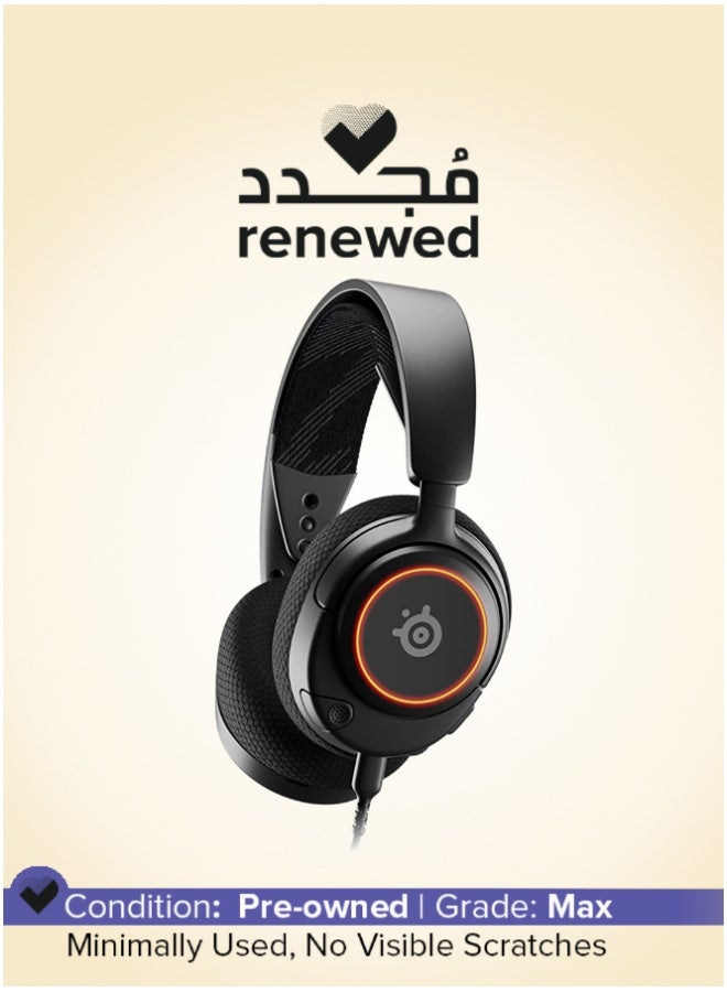 ستيل سيريز مجدد - سماعة ألعاب متعددة الأنظمة Arctis Nova 3 - Image 1