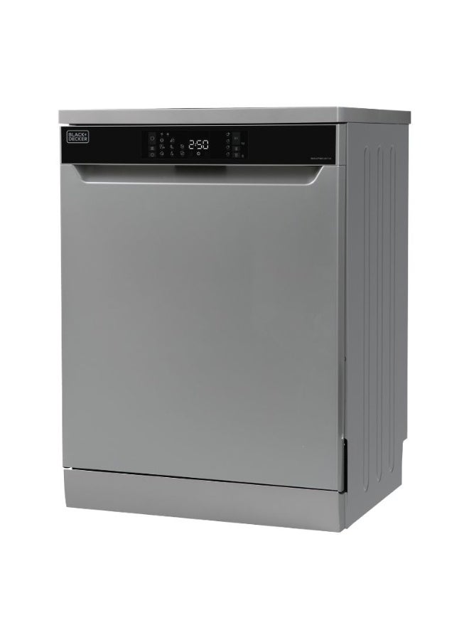 بلاك اند ديكر غسالة صحون 12 لتر، 15 إعداد، 8 برامج، طاقة A++، رف سكاكين - Image 4