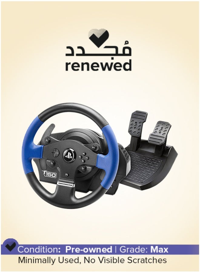THRUSTMASTER Renewed - T150 Force Feedback Wireless Racing Wheel For PS5, PS4 & PS3 - Image 1