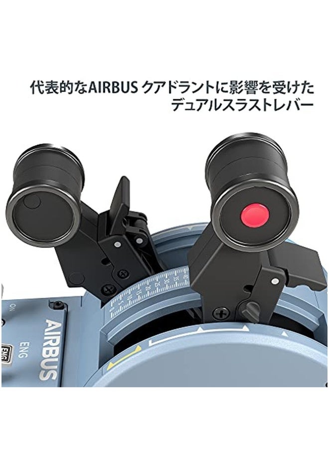 ثروستماستر مجدد - حزمة ضابط TCA إصدار إيرباص، عصا جانبية وأدوات التحكم للكمبيوتر - Image 5