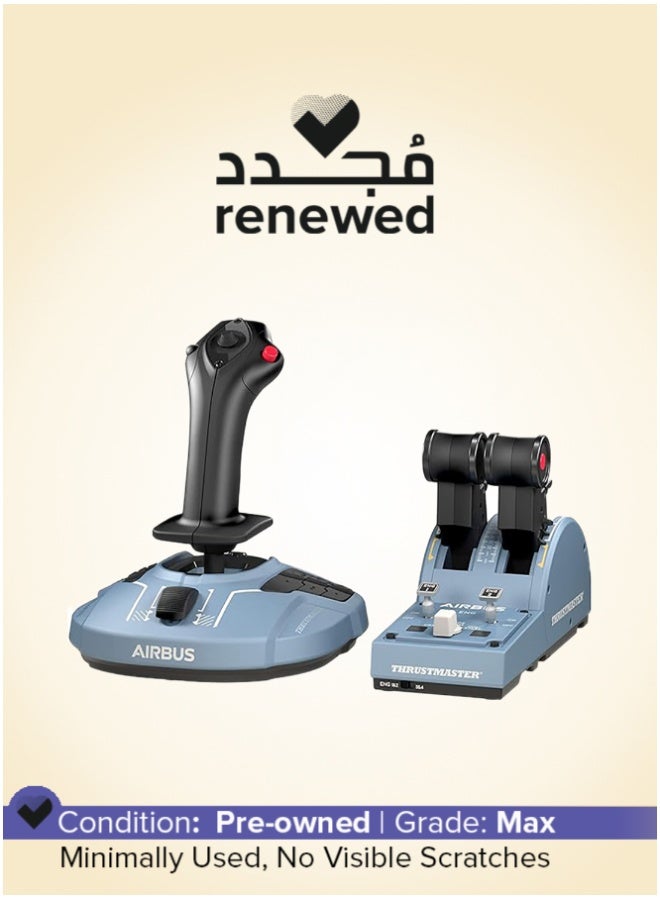 ثروستماستر مجدد - حزمة ضابط TCA إصدار إيرباص، عصا جانبية وأدوات التحكم للكمبيوتر - Image 1