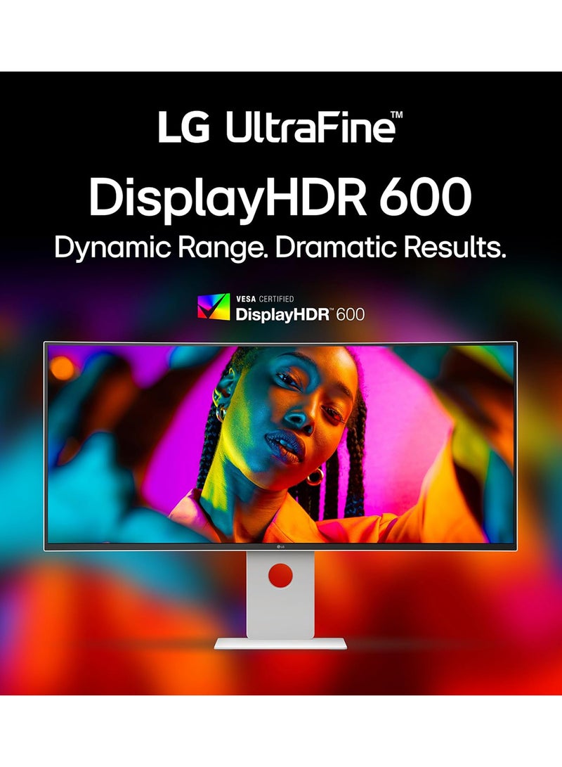 LG 40 inch UltraWide Monitor, Nano IPS Black Display, 5K2K Resolution, 120Hz Refresh Rate, 5ms (GtG) Response Time, AMD FreeSync Premium, Super Resolution+, 40U990A-W white - Image 5
