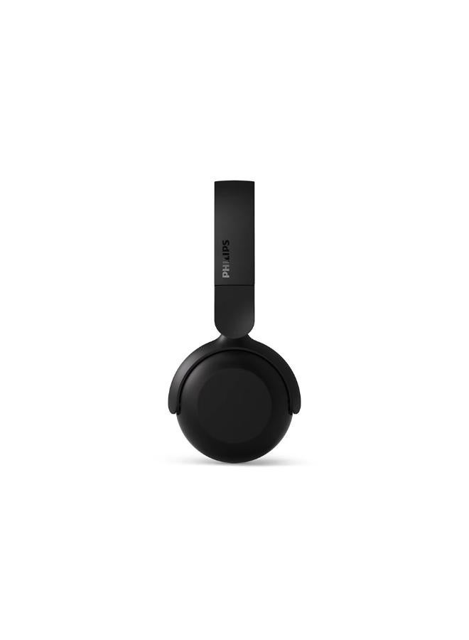 فيليبس Philips Series 2000 Wireless Over Ear Headphone with Mic black - Image 2