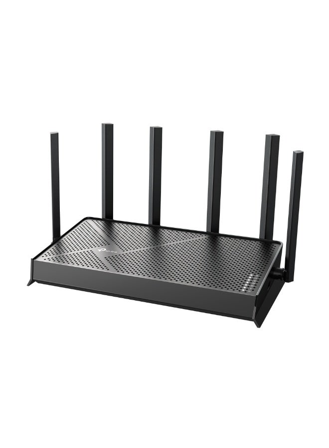 تي بي لينك Archer BE400, BE6500 Dual-Band Wi-Fi 7 Router, 6.5Gbps, 5GHz, 6 High-Performance Antennas, 2.5Gbps Port, EasyMesh, HomeShield, Multi-Link, VPN, Easy Setup, Tether App BLACK - Image 2